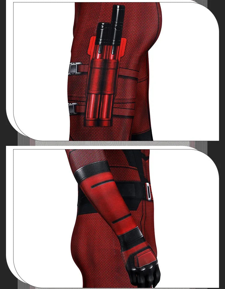 Daredevil‌ Cosplay Costume Jumpsuit Halloween Carnival Party Christmas Play Role Clothes Clothing for Men