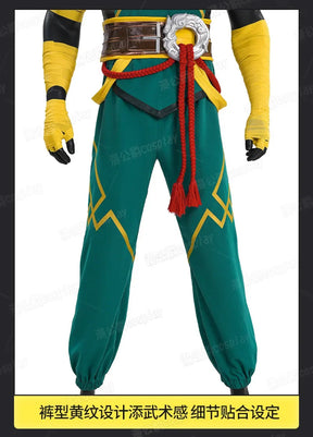 ‌Iron Fist‌‌Lin Lie‌ Cosplay Costume Uniform Halloween Carnival Party Christmas Play Role Clothes Clothing for Men