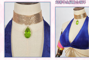 Anime Shugo Chara! Cosplay Tsukiyomi Utau Cosplay Doujin Costume Wig Women Tsukiyomi Utau Cosplay Dancer Sexy Dress