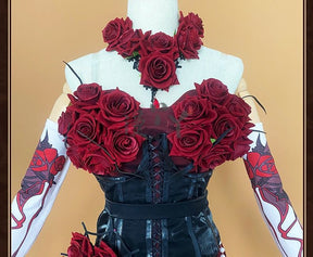 Game Identity ⅤBloody Queen Mary Cosplay Costume Women Girls Dress Roleplay Fantasia Outfits Halloween Carnival Uniform