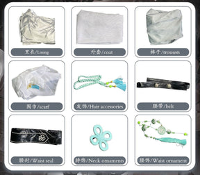 Aesop Carl Cosplay Costume Game Identity V Survivor Embalmer New Skin Ximing Ren Halloween Christmas Anime Fancy Party Suits