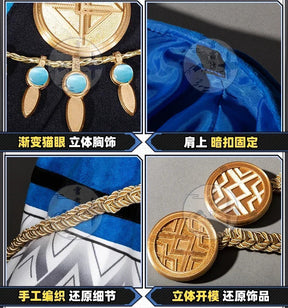 Shusheng-R Game Arknights Pramanix the Prerita Cosplay Costume Halloween Carnival Party Christmas Play Role Clothes Clothing