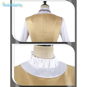 Movie New M3gan 2 Cosplay Costume M3gan Dress, tie, belt, socks set Halloween party casual women's man fashion uniform