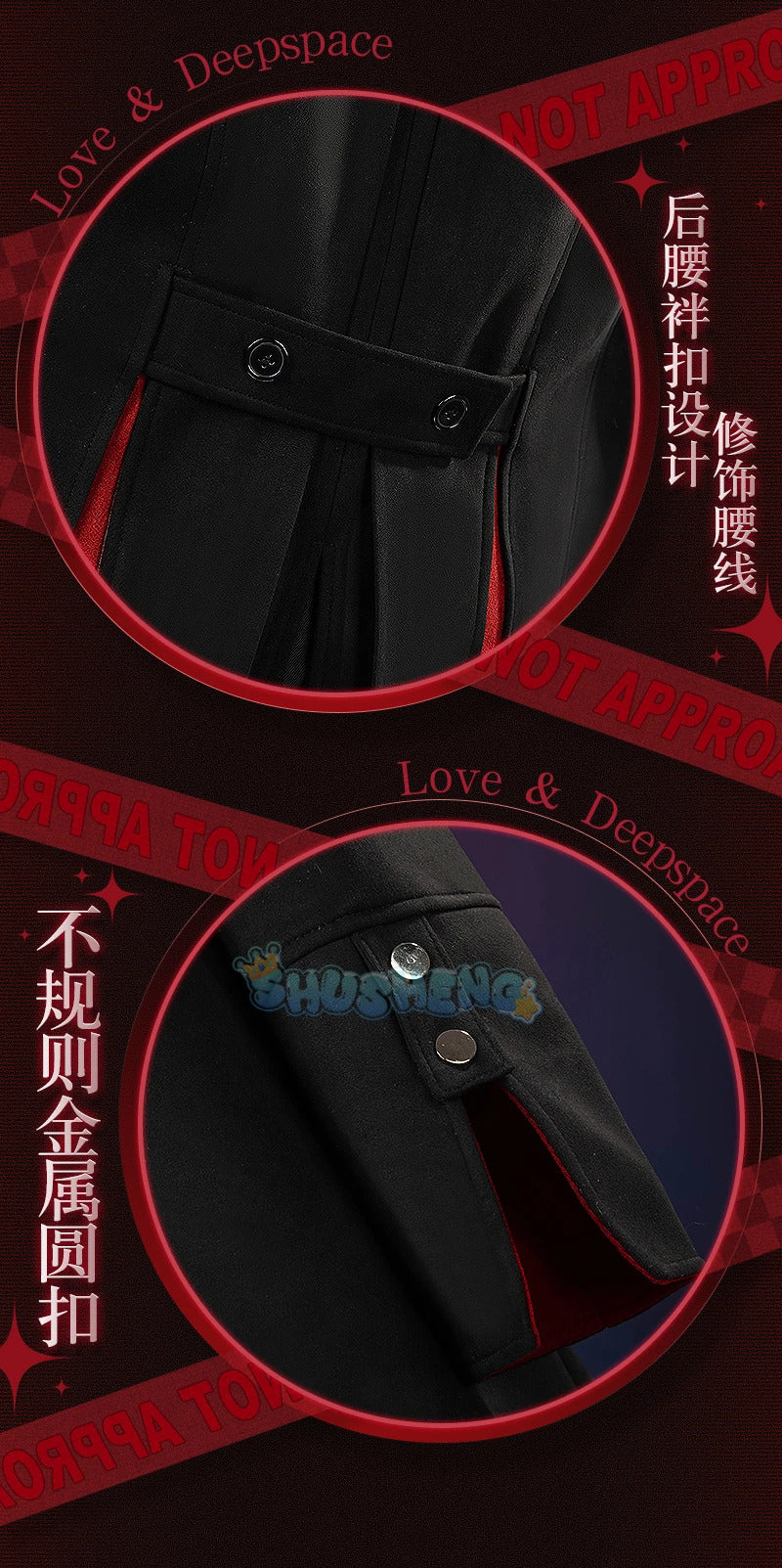 Love And Deepspace Sylus Endless Marauders Cosplay Costume Game Anime Party Uniform Hallowen Play Role Clothes Clothing Shusheng