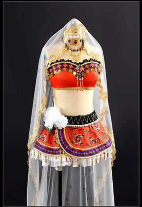 Love Live!u's Printemps Kousaka Honoka/Tojo Nozomi All Members Dancers Awakening Gorgeous Dress Uniform Cosplay Costume Women