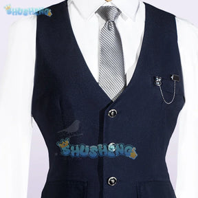 Love and deepspace Xavier shirt pants uniform suit Otome game cosplay cloth Halloween party costume