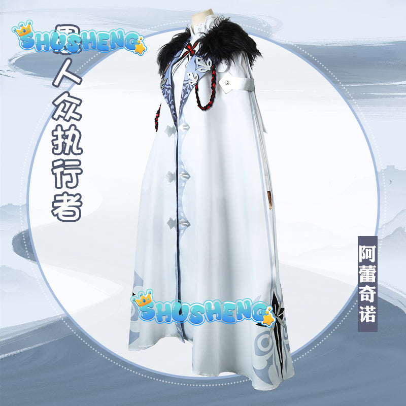 Cosplay Costume Wigs Genshin Impact The Knave Harlequin Uniform Eleven Fatui Harbingers Arlecchino Outfit