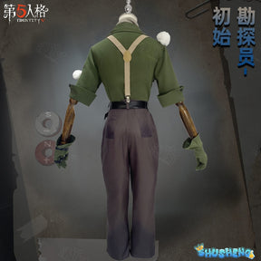 Norton Campbell Prospector Cosplay Identity Ⅴ Costume Hat glasses prop accessorie original skin set party carnival uniform