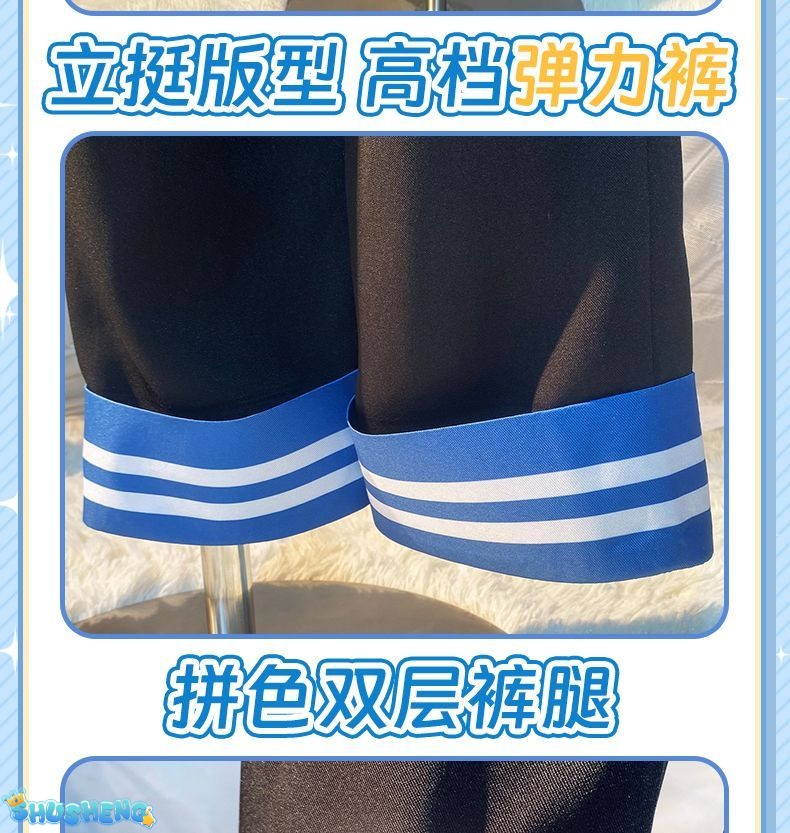 Game Identity V Cosplay Costumes Postman Victor Grantz Cosplay Costume Survivor Uniform Suits Clothes Blue Uniform