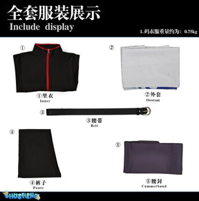 Gintama Anime Sakata Gintoki Cosplay Costume Wig Kimono Top Pants Cos Convention Halloween Christmas