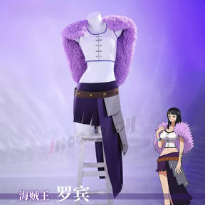 Shusheng-R Anime One Piece Nico Robin Cosplay Costume XS-XXXL
