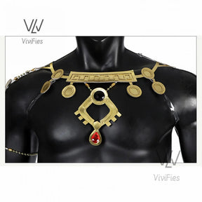 New Game Ganondorf Tears of the Kingdom Cosplay Costume Character Uniform Halloween Carnival Costume Complete Set Men Suit