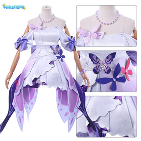 Castorice Cosplay Costume Honkai Star Rail Carnival Uniform Wig Halloween Costumes Anime Men Game