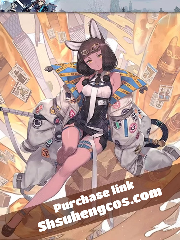 Game Cosplay Series: Arknights 6-Star Healer Cursekeeper Titi Cosplay Sweet Costume full set Shushengcos