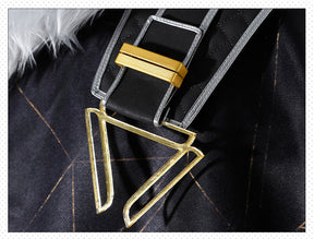 Shusheng-R Clair Obscur:Expedition 33 Verso Cosplay Costume Halloween Men's Fantasy Uniform Coat Props Shoes Accessories Set