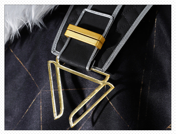 Shusheng-R Clair Obscur:Expedition 33 Verso Cosplay Costume Halloween Men's Fantasy Uniform Coat Props Shoes Accessories Set