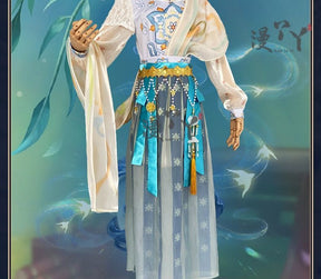 IdentityⅤEmily Dyer Doctor Cosplay Costume Chinese Hanfu Style Anime Party Role Play Halloween Outfits for Woman