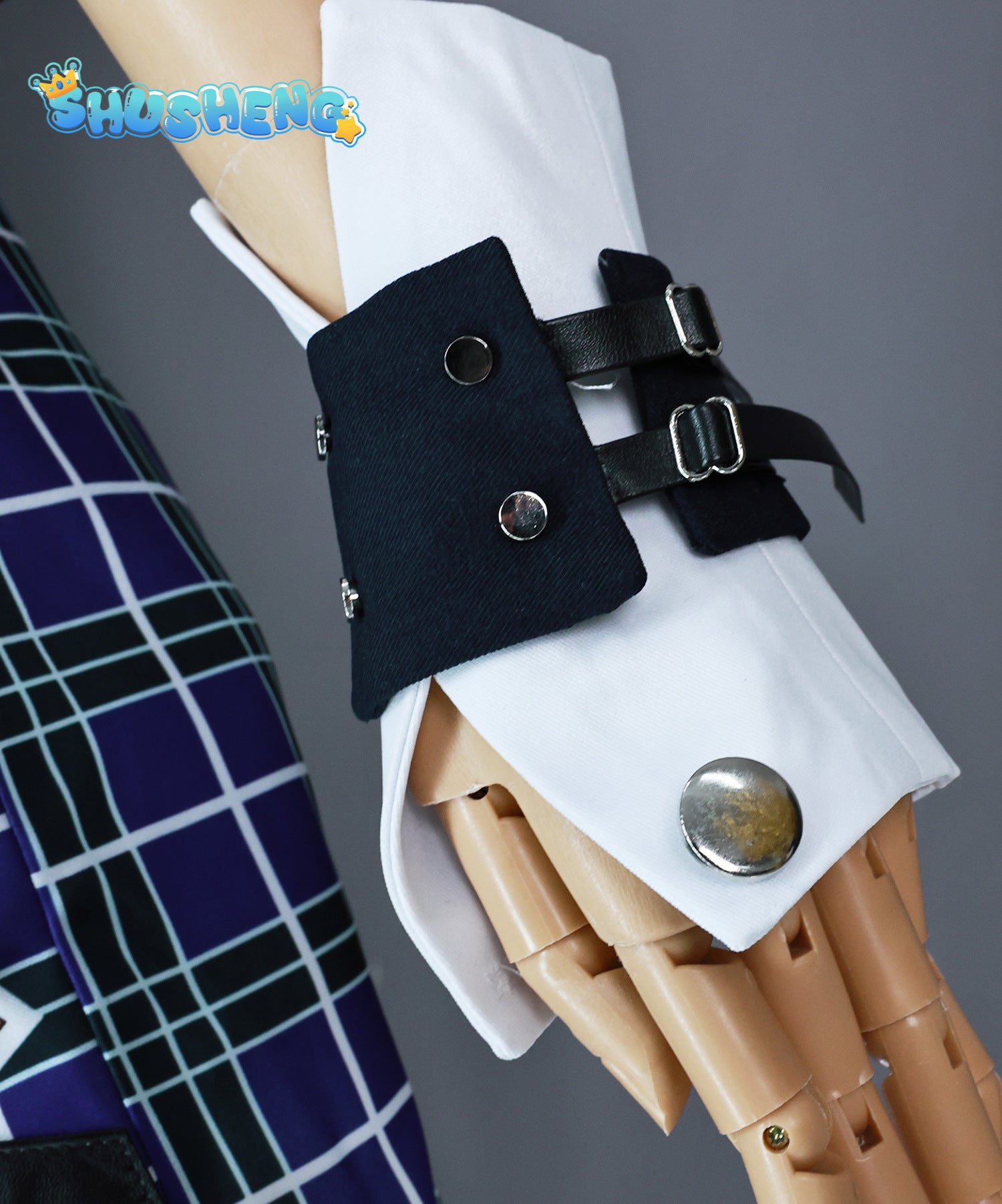 Shusheng Wander/Scaramouche Cosplay Genshin Impact Costume Coffee Jointly-Designed Fashion Outfit Daily Wear Role Play Clothing