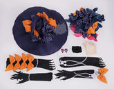 FGO Abigail Williams Summer Cosplay Fate/Grand Order FGO Costume Halloween party sexy dress hat gloves socks tattoo stickers set