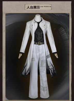 Identity Ⅴ cosplay Kurt Frank Explorer costume coat pants belt sunglasses Halloween party fashion casual uniform woman man set
