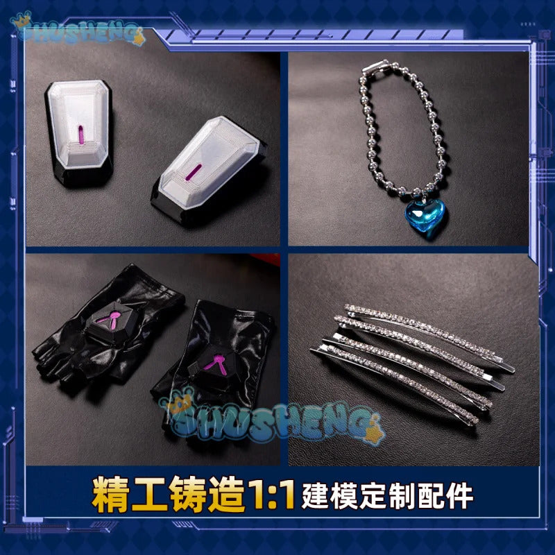 D.Va Overwatch OW Cosplay Girl Group Costume Uniform Halloween Carnival Party Christmas Play Role Clothes Clothing