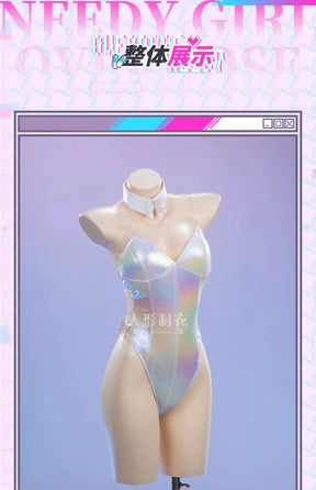 Game NEEDY GIRL STREAMER OVERDOSE KAngel/Ame-Chan Cosplay Costume Rabbit Girl Outfit Halloween Carnival Party Clothing