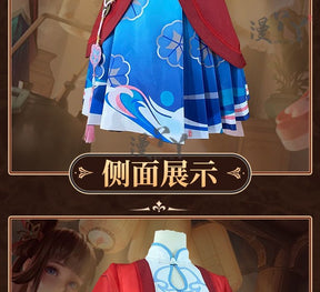 Honor of Kings Xi Shi Dress Game Cosplay Costume Full Set Hallowmas Christmas Role Play Women