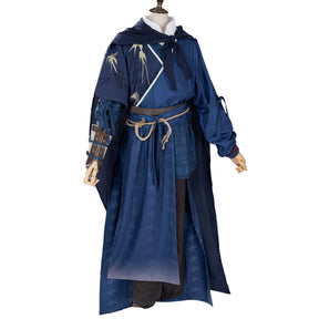 Game Where Winds Meet Jiang Yan Cosplay Costume Man Anime Suit Halloween Comic Con Fancy Dress Custom Made