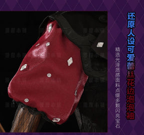 Game Identity V Little Girl Miss Pomegranate Plate Cosplay Costume Dress Uniform Headwear Glasses Memory Halloween For Women