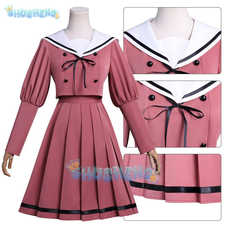 Kaoru Hana wa Rin to Saku Waguri Kaoruko Cosplay Costume Uniform Halloween Carnival Party Christmas Play Role Clothes Clothing