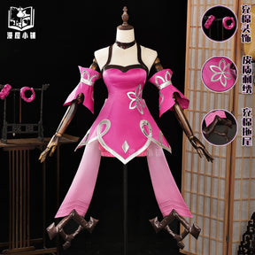 Honor of Kings Xiaoqiao Cosplay Costume Xiao Qiao Anime Character Halloween Uniform