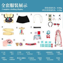 Genshin Impact Varesa Cosplay Costume Uniform Halloween Carnival Party Christmas Play Role Clothes Clothing for Women