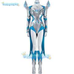 White Queen Cosplay Costume Emma Frost Rivals Uniform Halloween Carnival Party Christmas Play Role Clothes Clothing for Women