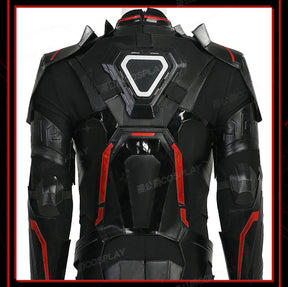 Shusheng-R Movie Tron:Ares Ares Full Set Uniform Shoes Cosplay Costume