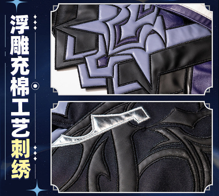 Shusheng-R Genshin Impact Kyryll Chudomirovich Flins Cosplay Costume Full Set Uniform Role Play Halloween Carnival Party Outfit