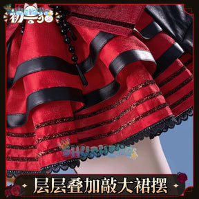 Kasane Teto Cosplay Costume Costume Gothic Night Uniform Halloween Carnival Party Christmas Play Role Clothes Clothing