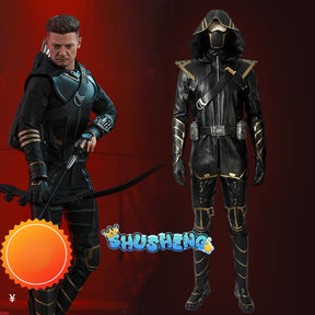 Superhero Hawkeye Cosplay Costume Hawkeye Ronin Outfits Hoodie Luxious Uniforms for Adult Men