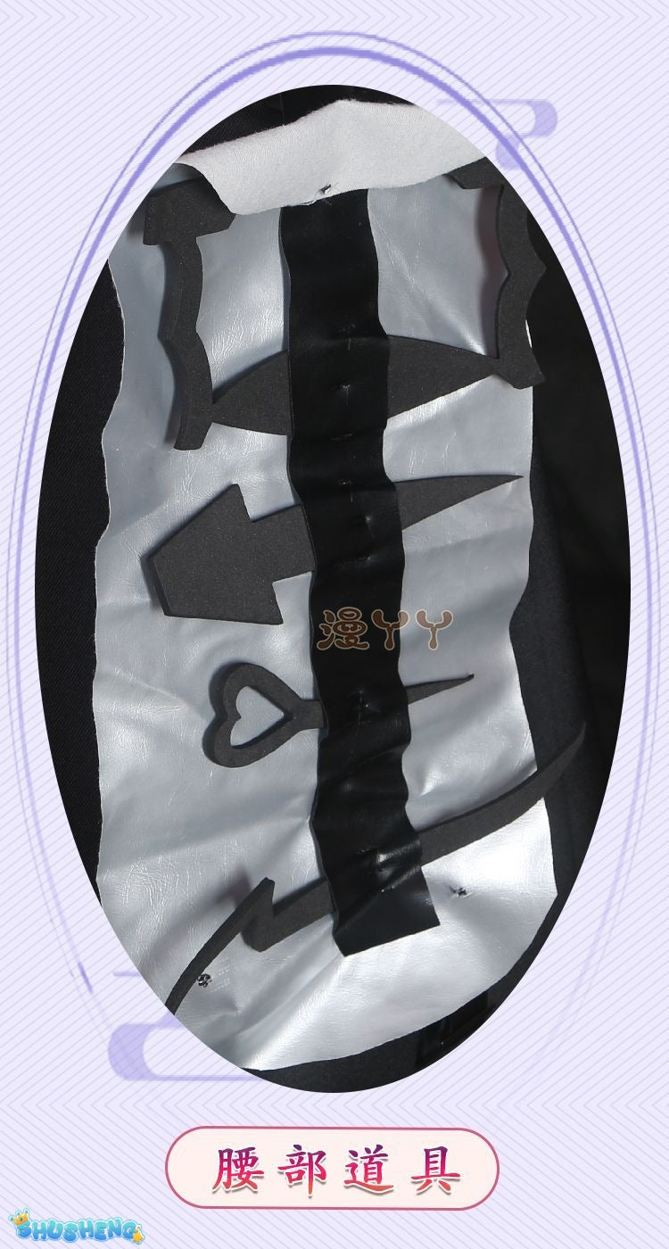 Game Identity ⅤAda Mesmer Psychologist Cosplay Costume Psychologist  Black  Woman Sexy  Suit