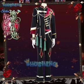 Ensemble Stars Saegusa Ibara Tomoe Hiyori Sazanami Jun Ran Nagisa Cosplay Costume Uniform Halloween Carnival Party Christmas