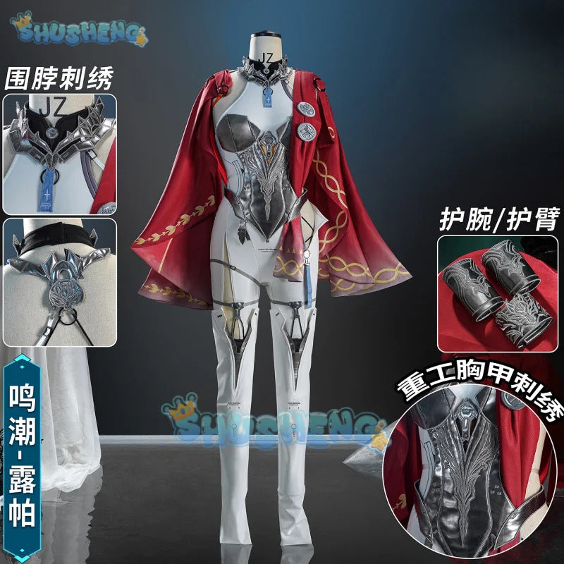 Wuthering Waves Lupa Cosplay Costume Gladiator Summer Rhapsody Uniform Halloween Carnival Party Clothing for Women