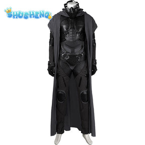 Arrakis Aka Dune Cosplay Costume Fremen Stillsuit Paul Atreides Costume Armor Suit with Vest Jumpsuit Cape Mask Halloween Outfit