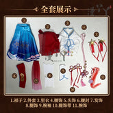 Honor of Kings Xi Shi Dress Game Cosplay Costume Full Set Hallowmas Christmas Role Play Women