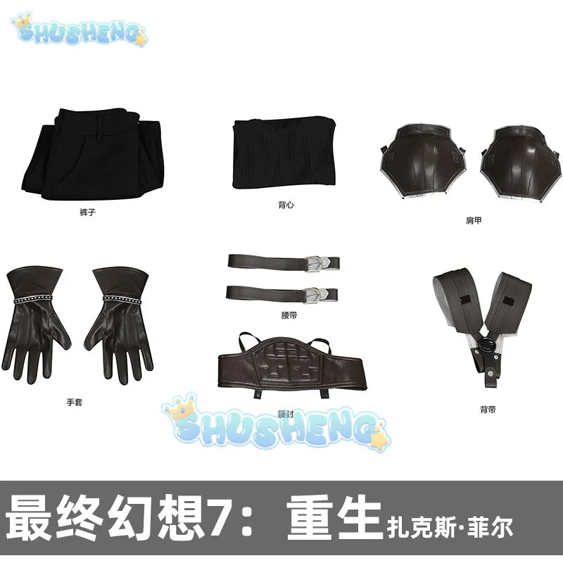 Zack Fair Cosplay Costume For Halloween Christmas Comic con Game Anime Party Customized Clothes