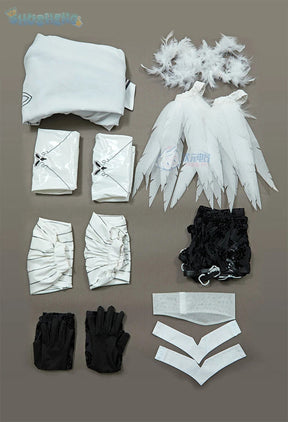 Game NieR Re[in]carnation True Dark 10H Liberation War Cosplay Costume Sexy one-piece bodysuit and accessories Halloween 10H Set