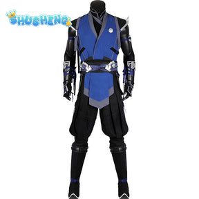 Sub Zero Cosplay Role Play Anime Game Mortal Kombat Costume Disguise Adult Men Cosplay Roleplay Fantasia Outfits Male Halloween