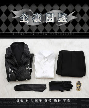 Twisted-Wonderland‌ Azul Ashengrotto Cosplay Costume Uniform Halloween Carnival Party Christmas Play Role Clothes Clothing