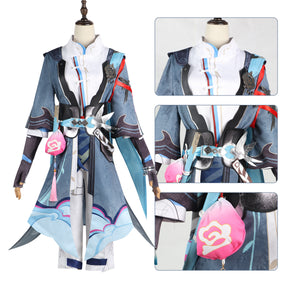 Yanqing Cosplay Costume Honkai Star Rail Party Essential Halloween Costumes Anime Game Photo-Ready Cosplay Hombre New Arrival