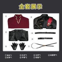 Final Fantasy XIV Lucian Prince's Attire Cosplay Costume Seneschal Prince Set Uniform Halloween Carnival Party Clothing
