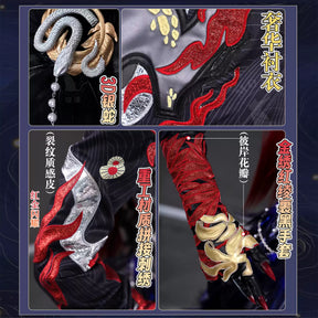 Shusheng-R Game Identity ⅤMichiko Geisha Gorgeous Dress Cosplay Costume S-XXL