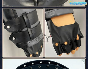 Game Love And Deepspace Leather Sylus Cosplay Costume Cos Qinche Sylus Party Uniform Women Men Hallowen Play Role Clothes